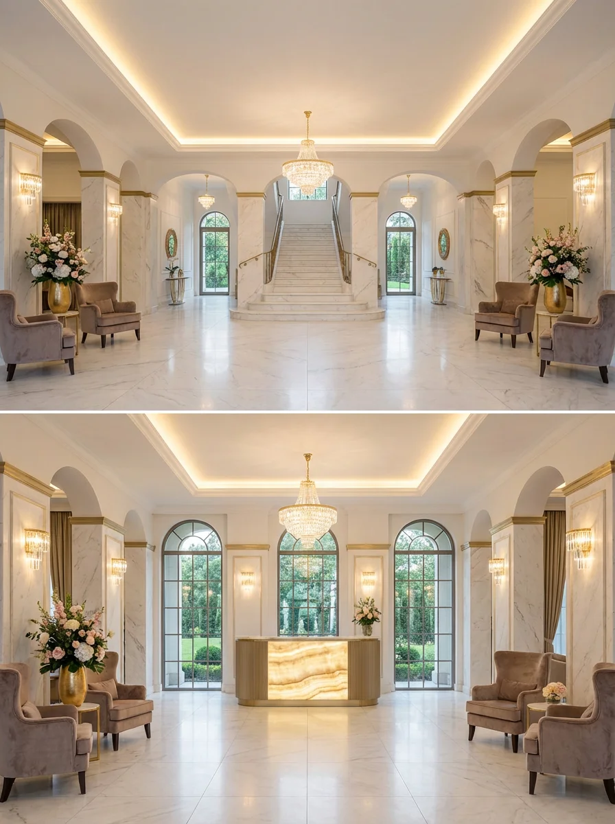 Пример генерации Nano Banana Pro — интерьер